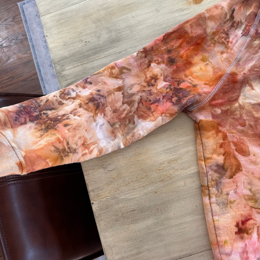 Custom tie-dye J.Crew girls Inc. crewneck xsmall one of a kind! - Picture 8 of 10